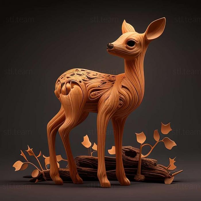 3D model Bambi (STL)